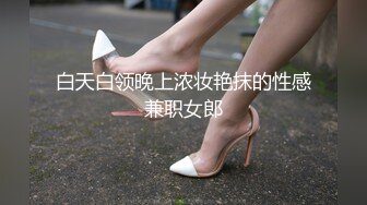 白天白领晚上浓妆艳抹的性感兼职女郎