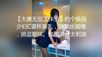 【大唐无双工作室】约个极品少妇C罩杯美乳，换黑丝调情，挑逗暧昧。氛围满分太刺激